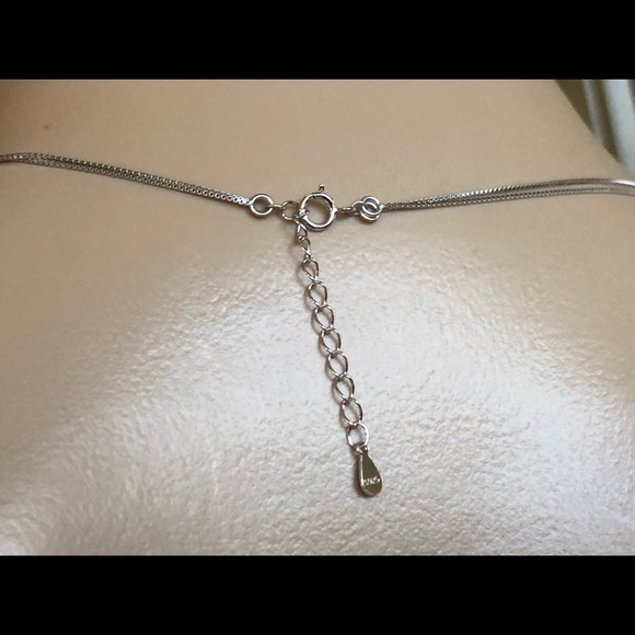 🆕 Star and Moon Sterling Silver Layered Necklace - Picture 4 of 6